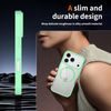 JP MagFit Clear MagSafe θήκη με μαγνήτη N52, iPhone 17 Pro, πράσινη