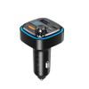 XO BCC08 FM Transmitter - MP3 Bluetooth Autolader - met LED Verlichting - Zwart