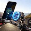 LanParte LPT01-E Suport telefon pentru motocicletă cu încărcare wireless și amortizare vibrații