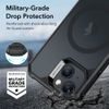 ESR Air Armor HaloLock s MagSafe obal, iPhone 15, čierny