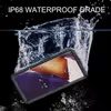ShellBox IP68 obal, Samsung Galaxy S22 Ultra, čierny