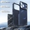 iPhone 17 Pro / 18 Pro vāciņš – ESR Cyber Armor Kickstand ar statīvu – zils
