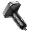 Borofone BC32 Sunlight FM MP3 transmițător, Bluetooth, 2x USB + microSD, QC 3.0, 18W, 2.4A, negru