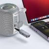 Borofone BC51 Bluetooth Audio Adapter AUX Empfänger und Sender - 2-in-1 RX/TX Modus - Plug & Play - Grau