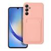 Card Case ovitek, Samsung Galaxy A34 5G, rožnat