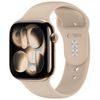 Apple Watch 8 / 9 / 10 / 11 / 12 / SE / Ultra (44 / 45 / 46 / 49 mm) apyrankė – Tech-Protect Silicone silikoninė apyrankė – smėlio