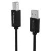 Wozinsky WKDDY3S καλώδιο USB-B – USB-A, 2 m, μαύρο