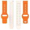 Techsuit řemínek na hodinky 22mm (W050), béžovo-oranžový
