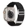 JP Nylon Alpine Loop Λουρί με Μεταλλική Πόρπη, Apple Watch 4 / 5 / 6 / 7 / 8 / 9 / 10 / 11 / SE 1 / 2 / 3 / Ultra 1 / 2 / 3 (44 / 45 / 46 / 49 mm), μαύρο