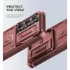 Dexnor 360 Kickstand Camprotector θήκη Samsung Galaxy S26 Ultra, μπορντό