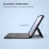 Tok USB-C billentyűzettel FIXED Typee Enduro tabletre, Apple iPad Pro 11 2018 / 2020 / 2021 / 2022, iPad Air 4 10.9 2020 / Air 5 10.9 2022 / Air 6 11 2024 / Air 7 11 2025 / Air 8 11 2026, CZ, fekete