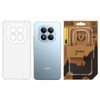 Tactical TPU Plyo Hoesje - Xiaomi Redmi Note 15 Pro 4G - Transparant (Anti-geel) - Schokbestendig met Versterkte Hoeken