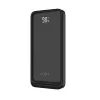 FIXED Zen2 10 powerbank LCD kijelzővel, 10 000 mAh, PD 20W, fekete