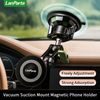 LanParte RBA-M01 Magnetische Telefoonhouder voor Auto - met Vacuüm Zuignap - 360° Verstelbaar - MagSafe geschikt
