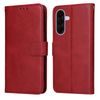 Magnet Schutzhülle für Samsung Galaxy A27 - Elegantes Leder Case mit Magnetverschluss - Rot