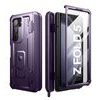 Dexnor 360 Kickstand borító Samsung Galaxy Z Fold 5, lila