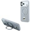 Karl Lagerfeld Leather Ring Stand 360 K Pin MagSafe ümbris iPhone 17 Pro Max / 18 Pro Max – hall