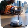 Lisen W120 Kabellose Ladestation 3-in-1 für Smartphone, Apple Watch & AirPods - Qi2.2 - 25W - Aktive Kühlung - Schwarz
