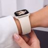 Tech-Protect Silicone Bandje voor Apple Watch 8 / 9 / 10 / 11 / 12 / SE / Ultra (40 / 41 / 42 mm) - Beige