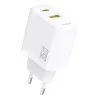 Dudao A27 MaxC Oplader + USB-C Kabel - 35W - GaN - Wit