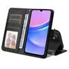 Samsung Galaxy A18 klappümbris magnetiga – must