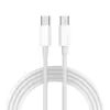 JP kabel USB-C na USB-C, PD60W, QC 4.0, 3A, 480Mb/s, bílý, 2 metry