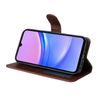 Samsung Galaxy A18 ümbris – Magnet Case nahkümbris – pruun