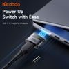 Mcdodo OTG Adapter (OT-8850) USB-C auf MagSafe 3 für MacBook - 140 W - Schwarz