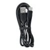 Forcell Carbon kabel, USB - USB-C, QC3.0, 3A, CB-02B, černý, 1 metr