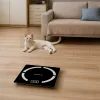 Wozinsky WIWL-30 Smarte Bluetooth Körperwaage mit 12 Körperanalyse-Funktionen und LED-Display - Schwarz