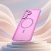 Techsuit HaloFrost II MagSafe Schutzhülle für Samsung Galaxy A27 5G - Magnetische Handyhülle mit Stoßschutz - Rosa