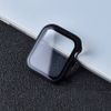 Husă 2 în 1 cu folie protectoare pentru Apple Watch 4 / 5 / 6, 44mm, transparentă