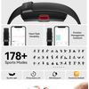 Weofly Airfit Smart Fitness Tracker ohne Display - Aktivitätstracker mit Herzfrequenzmessung und Schlafüberwachung - Schwarz