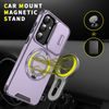 Camslide Stand maska, Samsung Galaxy S25 FE / S26 FE, ljubičasta