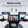 7" Motociklistički zaslon s bežičnim CarPlay i Android Auto, dualnom Full HD kamerom i brzootpusnim nosačem