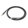 Hoco UPA19 καλώδιο USB-C - AUX Jack 3,5 mm, 1 μ, μαύρο