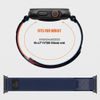 Tech-Protect Nylon Elite Apple Watch 8 / 9 / 10 / 11 / 12 / SE / Ultra (44 / 45 / 46 / 49) mm, modro-oranžový