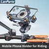 LanParte UBA-M Suport Premium pentru Telefon Motocicletă cu Amortizare Vibrații
