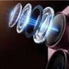 iPhone 18 Pro kameros apsauginis stiklas – ESR Armorite Pro grūdintas stiklas – vyno raudona