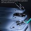 iPhone 18 Pro / 18 Pro Max kaamera kaitseklaas – ESR Armorite karastatud klaas – sinine