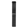 F-Design FS10 Stalen Horlogeband - Milanees Mesh - voor Samsung Watch 22 mm - Zwart