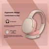Ασύρματα ακουστικά Bluetooth με άνετα ωτοκούπες, ANC, ροζ