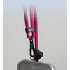 ERPOWER Snake Lanyard Datablocker kabel USB-C - USB-C, 240W 1,5m, růžový