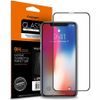 Spigen Full Cover Glass FC Tvrdené sklo, iPhone X / Xs / 11 Pro, čierne