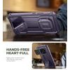 Husa Dexnor 360 Kickstand Camprotector pentru Xiaomi Redmi Note 15 Pro 5G, mov