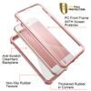 Dexnor 360 Clear etui iPhone 7 / 8 / SE 2020 / 2022, roza