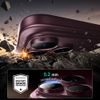 iPhone 18 Pro Max kameros apsauginis stiklas – ESR Armorite Pro grūdintas stiklas – vyno raudona