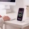 iPhone 17 Pro Max / 18 Pro Max dėklas – Tech-Protect MagPeak MagSafe CC – vyno raudona / skaidri