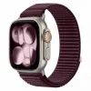 Tech-Protect NylonLoop Apple Watch 8 / 9 / 10 / 11 / 12 / SE / Ultra (44 / 45 / 46 / 49 mm, vínový
