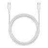 BlueStar kabel USB-C - USB-C 1 m, 60W, bílý